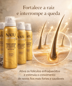 Tônico Capilar Antiqueda Natucap Hair - 4 Frascos