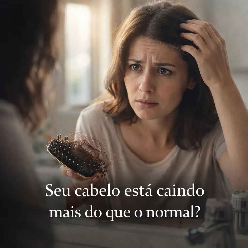Queda de cabelo, problema real