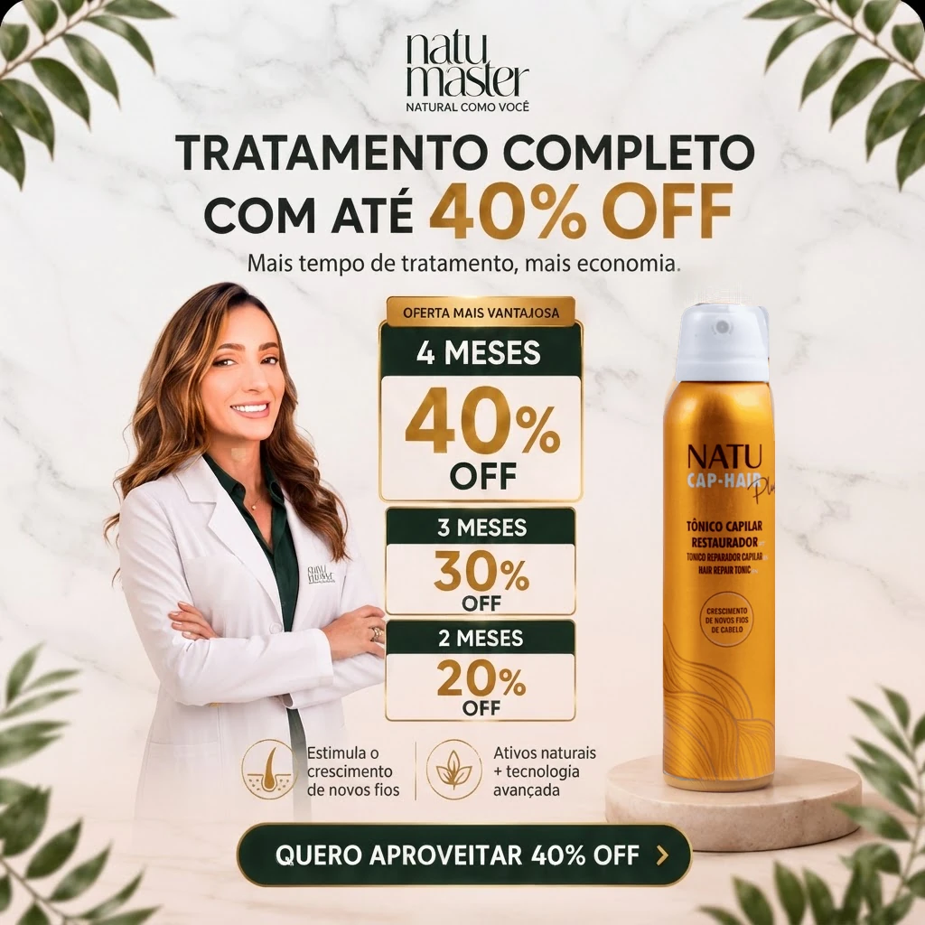 Pare a queda e cuide do fio que nasce