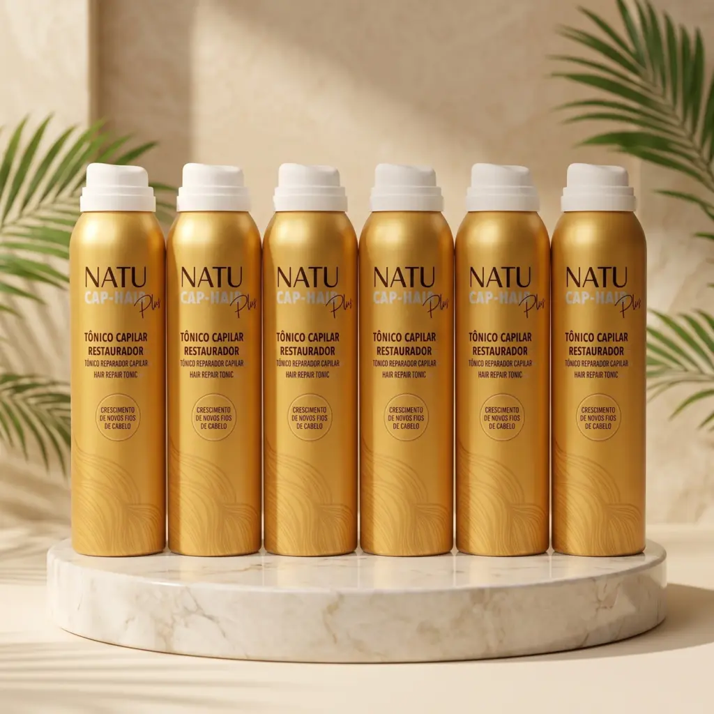 Tônico Antiqueda Natucap Hair, 6 frascos